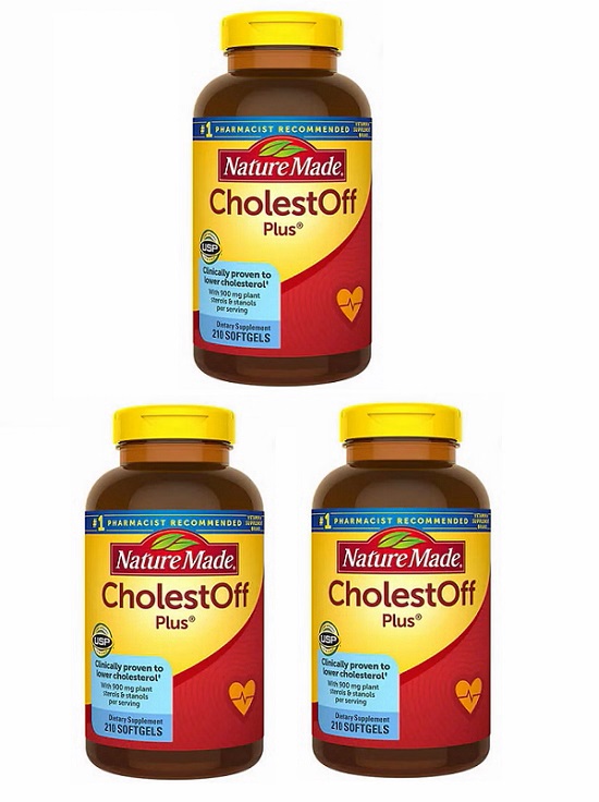 Nature Made 降膽固醇 Cholest-Off PLUS 210 顆(一組3瓶)